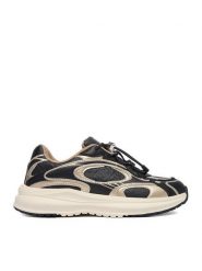 Guess Sneakersy EO-CP40GG36AW2026 Czarny. Czarne buty sportowe dziewczęce Guess, z aplikacjami, ze skóry, bez zapięcia. Za 269.99 zł.