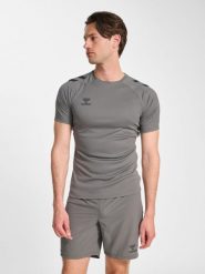 Koszulka Hummel Pro. Szare t-shirty damskie Hummel, l, bez wzorów, z jersey, eleganckie, bez kołnierzyka. Za 188.00 zł.