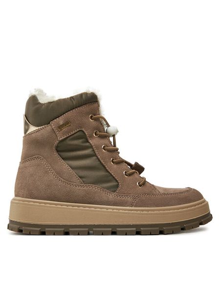 Primigi Śniegowce 6869900 D GORE-TEX Beżowy. Brązowe buty zimowe dziewczęce Primigi, bez wzorów, z gore-texu, bez zapięcia. Za 519.99 zł.