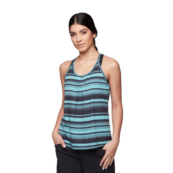 Koszulka trekkingowa damska Black Diamond Integrale Tank. Niebieskie koszulki sportowe damskie Black Diamond, xs, bez wzorów, sportowe, bez kołnierzyka. Za 69.99 zł.