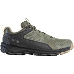 Buty trekkingowe Oboz Katabatic Low B-Dry. Zielone kurtki męskie OBOZ, bez wzorów, sportowe, bez kaptura. W wyprzedaży za 548.00 zł.