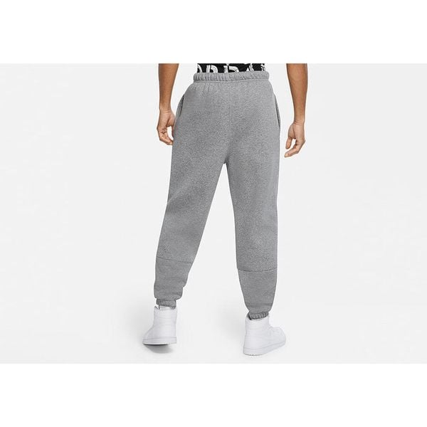 Spodnie męskie nike air jordan jumpman air fleece pants carbon heather. Szare spodnie sportowe męskie Nike, m, bez wzorów, do biegania. Za 269.00 zł.