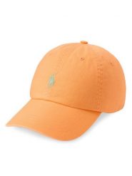 Polo Ralph Lauren Czapka z daszkiem 710667709173 Pomarańczowy. Brązowe rękawiczki męskie Polo Ralph Lauren, bez wzorów, z bawełny. Za 269.99 zł.