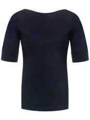 Lauren Ralph Lauren Bluzka 200654963 Granatowy Regular Fit. Niebieskie bluzki damskie Lauren Ralph Lauren, xl, bez wzorów, z bawełny, bez kołnierzyka, bez ramiączek. Za 249.99 zł.