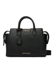 Armani Exchange Torebka XW002158 AF26570 UC001 Czarny. Czarne torebki do ręki damskie Armani Exchange, bez wzorów, ze skóry, bez dodatków. Za 704.99 zł.