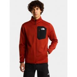 Sweter męski The North Face M Crest Fz. Brązowe swetry przez głowę męskie The North Face, m, bez wzorów, z polaru, bez kołnierzyka. Za 449.00 zł.
