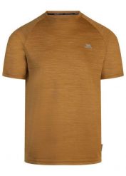 T-shirt Trespass Leecana. Brązowe t-shirty męskie Trespass, l, bez wzorów, z materiału, klasyczne, bez kołnierzyka. Za 72.80 zł.