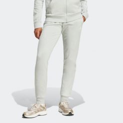 Spodnie dresowe damskie ADIDAS Gym & Pilates. Szare obuwie sportowe damskie Adidas, s, bez wzorów, z bawełny, na fitness i siłownię. Za 179.99 zł.
