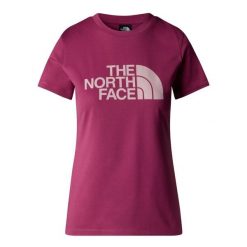 The North Face Koszulka S/S Easy Nf0A8A6D90M. Czerwone koszulki sportowe damskie The North Face, m, bez wzorów, bez kołnierzyka, bez ramiączek. Za 114.99 zł.