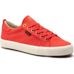 Tenisówki SCOTCH & SODA - Abra 18839521 Red Hawaii S501. Czerwone półbuty na co dzień męskie Scotch & Soda, z gumy, eleganckie, bez zapięcia. W wyprzedaży za 199.00 zł.