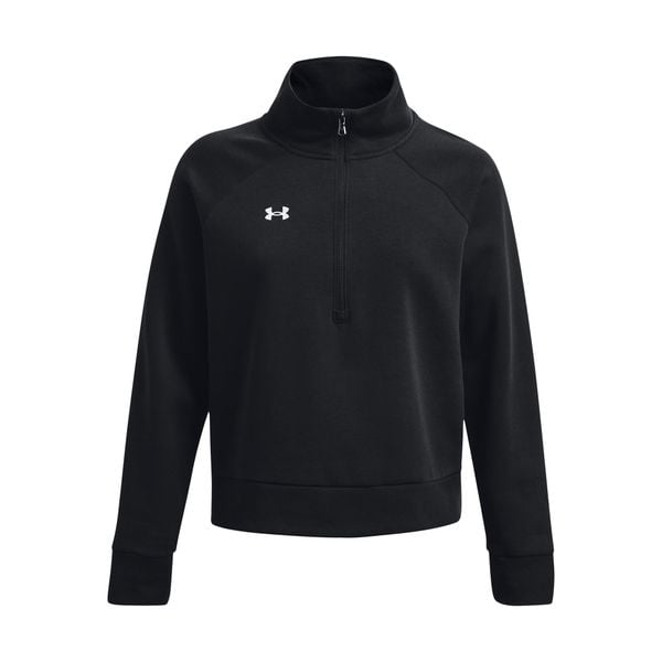 Bluza treningowa damska Under Armour Rival Fleece. Białe bluzy damskie Under Armour, xl, bez wzorów, z materiału, bez kaptura, na fitness i siłownię. Za 369.00 zł.