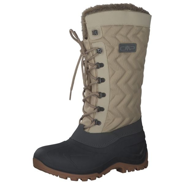 Buty CMP Rigel beżowe syntetyczne. Brązowe trekkingi damskie CMP, na zimę, outdoorowe. Za 399.95 zł.