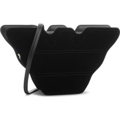 Torebka EMPORIO ARMANI - Y3B078 YLZ9A 81386 Black/Black. Czarne torebki do ręki damskie Emporio Armani, ze skóry. Za 1,239.00 zł.