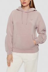 GUESS Taupe bluza damska Brenda, Rozmiar M. Brązowe bluzy damskie Guess, m, z aplikacjami, bez kaptura. W wyprzedaży za 199.99 zł.