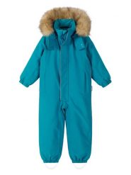 Reima Kombinezon zimowy Trondheim 5100042A Niebieski Regular Fit. Niebieskie buty zimowe chłopięce Reima, bez wzorów, bez zapięcia. Za 749.99 zł.