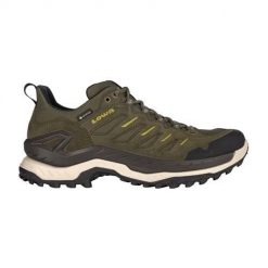Buty trekkingowe męskie Lowa Innovo Low Gtx. Zielone trekkingi męskie Lowa. Za 959.00 zł.