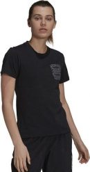 Adidas Koszulka adidas TX Pocket Tee GU8984. T-shirty damskie Adidas, bez wzorów, bez kołnierzyka. Za 66.08 zł.
