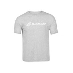 Koszulka tenisowa męska z krótkim rekawem Babolat Exercise Tee. Czarne koszulki sportowe męskie BABOLAT, m, bez wzorów, bez kołnierzyka, bez ramiączek, tenisowe. Za 99.00 zł.
