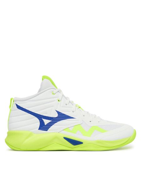 Mizuno Buty halowe Wave Momentum Pro Mid V1GA2545 39 Biały. Białe buty sportowe męskie Mizuno, z materiału, bez zapięcia. Za 389.99 zł.