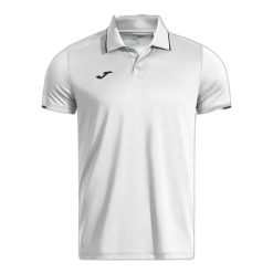 Koszulka polo tenisowa męska Joma Torneo Polo. Niebieskie koszulki sportowe męskie Joma, m, bez wzorów, z materiału, bez kołnierzyka, bez ramiączek, tenisowe. Za 149.99 zł.