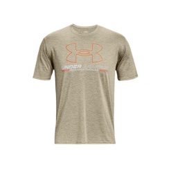 T-shirt Under Armour TRAINING VENT GRAPHIC. Niebieskie t-shirty męskie Under Armour, xs, bez wzorów, z elastanu, bez kołnierzyka. Za 174.85 zł.