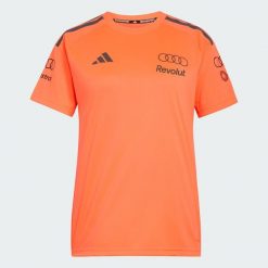 Koszulka Audi Revolut F1 Team Set Up. Czerwone t-shirty damskie Adidas, bez wzorów, bez kołnierzyka. Za 439.00 zł.