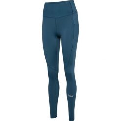Damskie legginsy Hummel Hiit Intensity. Niebieskie legginsy damskie Hummel, bez wzorów. Za 291.00 zł.