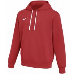 Bluza męska Nike Park 26 Fleece Hoodie. Czerwone bluzy męskie Nike, m, bez wzorów, z bawełny, bez kaptura. Za 186.99 zł.