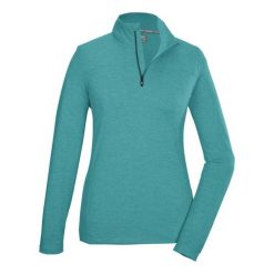 Bluza damska Killtec KSW 97 WMN LS SHRT. Niebieskie bluzy sportowe damskie KILLTEC, bez wzorów, bez kaptura, snowboardowy. W wyprzedaży za 119.99 zł.
