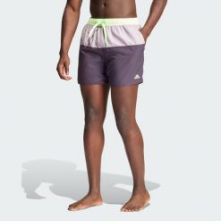 Szorty do pływania Colorblock CLX. Czarne szorty męskie Adidas, m, bez wzorów, z materiału. Za 128.00 zł.