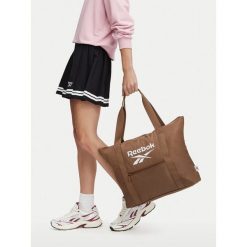 Torebka Reebok. Brązowe torebki do ręki damskie Reebok, bez wzorów, bez dodatków. Za 79.99 zł.