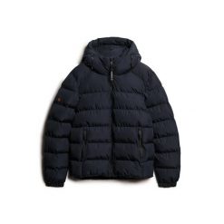 Kurtka z kapturem Superdry Sports. Czarne kurtki męskie Superdry., m, bez wzorów, z materiału, eleganckie, z kapturem. Za 456.00 zł.