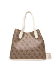 Guess Torebka J5YZ01 WFMF0 Brązowy. Brązowe torby i plecaki dziecięce Guess, ze skóry. Za 279.99 zł.