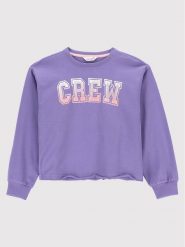 Coccodrillo Bluza ZC2132102EVG Fioletowy Relaxed Fit. Fioletowe bluzy dla dziewczynek COCCODRILLO, bez wzorów, z bawełny, bez ramiączek, bez kaptura. Za 69.99 zł.