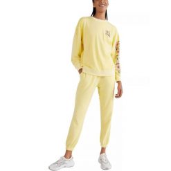 Bluza damska O'Neill Sunrise Crew. Żółte bluzy sportowe damskie O'Neill, l, bez wzorów, bez kaptura, trekkingowe. Za 239.00 zł.