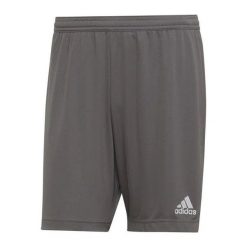 Spodenki piłkarskie męskie adidas Entrada 22. Szare krótkie spodenki sportowe męskie Adidas, m, bez wzorów, do piłki nożnej. Za 46.99 zł.