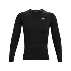 Under Armour Męska Koszulka Długorękawowa HG Armour Comp LS 1361524. Białe koszulki sportowe męskie Under Armour, m, bez wzorów, z elastanu, bez kołnierzyka, bez ramiączek, na fitness i siłownię. Za 256.00 zł.