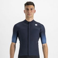 Koszulka rowerowa męska Sportful Midseason Pro. Niebieskie koszulki sportowe męskie SPORTFUL, na lato, m, bez wzorów, z elastanu, bez kołnierzyka, bez ramiączek, rowerowe. Za 209.00 zł.