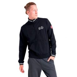 Dresy męskie Athletic Stuff. Czarne buty sportowe męskie LEONE 1947 APPAREL, z bawełny, bez zapięcia, na fitness i siłownię. W wyprzedaży za 218.92 zł.