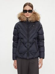 Blauer Kurtka puchowa 23WBLDC03141 Granatowy Regular Fit. Niebieskie kurtki damskie Blauer, l, bez wzorów, z puchu, bez kaptura. Za 1,849.00 zł.