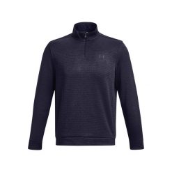 Bluza ¼ zip Under Armour Storm. Niebieskie bluzy męskie Under Armour, m, bez wzorów, z materiału, bez kaptura. Za 317.40 zł.