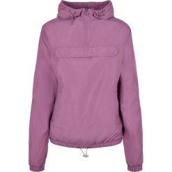 Damska kurtka wiatrówka Urban Classics. Fioletowe kurtki damskie Urban Classics, bez wzorów, bez kaptura. Za 198.00 zł.