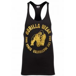 Tank top Gorilla Wear Melrose Stringer. Czarne buty sportowe męskie GORILLA WEAR, bez zapięcia, na fitness i siłownię. Za 179.00 zł.