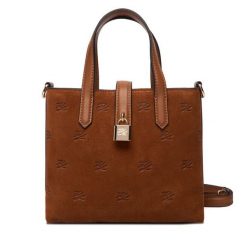 Torebka KARL LAGERFELD. Brązowe torebki do ręki damskie KARL LAGERFELD, bez wzorów, klasyczne, bez dodatków. Za 1,099.00 zł.