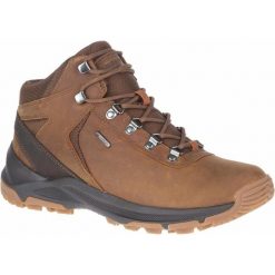 Buty Trekkingowe Męskie Merrell Erie Mid LTR Waterproof. Brązowe trekkingi męskie Merrell, trekkingowe. W wyprzedaży za 538.30 zł.