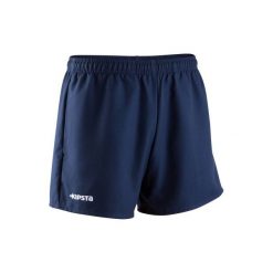 Spodenki do rugby Full H 100. Niebieskie szorty męskie KIPSTA, z materiału. Za 34.99 zł.