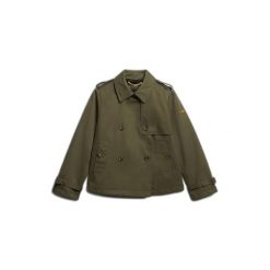 Płaszcz damski Superdry Trench. Zielone płaszcze damskie Superdry., l, bez wzorów, eleganckie, bez kaptura. Za 586.90 zł.