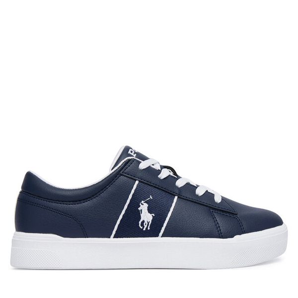 Sneakersy Polo Ralph Lauren. Niebieskie trampki i tenisówki chłopięce Polo Ralph Lauren, bez wzorów, bez zapięcia. Za 269.99 zł.