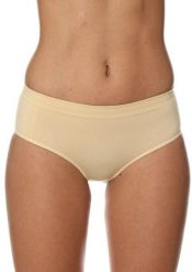 Brubeck Figi damskie Hipster Classic Comfort Cotton beżowe r. XL (HI00090A). Brązowe figi damskie Brubeck, xl, bez wzorów. Za 46.72 zł.