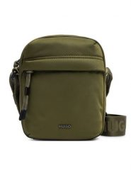 HUGO Saszetka Ayden 50568375 Zielony ciemny. Zielone saszetki męskie Hugo, z materiału. Za 424.99 zł.